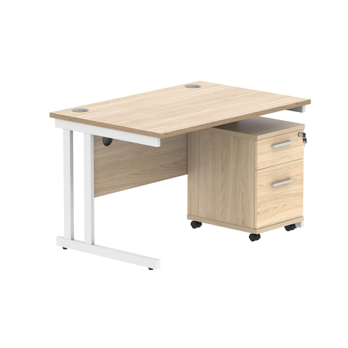 Core Desk & 2 Drawer Bundle image 5