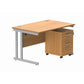 Core Desk & 2 Drawer Bundle image 3