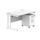 Core Desk & 2 Drawer Bundle image 4