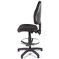 High Back Fabric Draughtsman Chair Image12