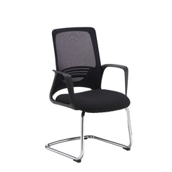 Toto Cantilever Chair with Chrome Frame