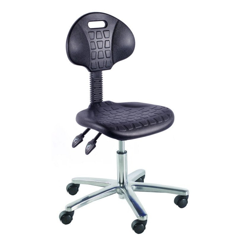 Polyurethane Chrome Factory Chair