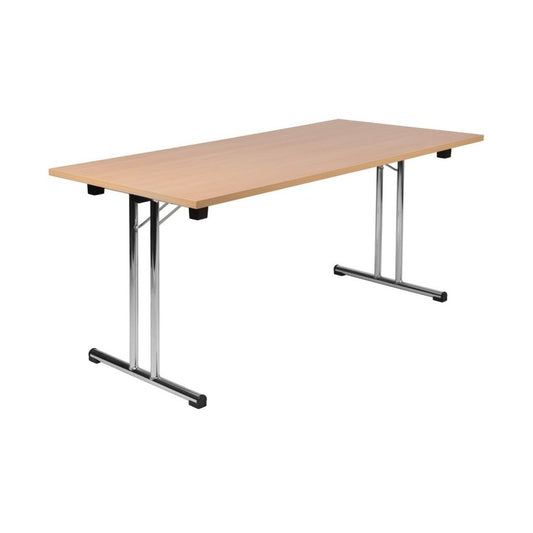 Folding Table in Beech