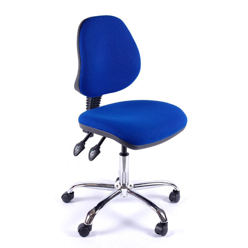 Juno Medium Back Chrome Office Chair