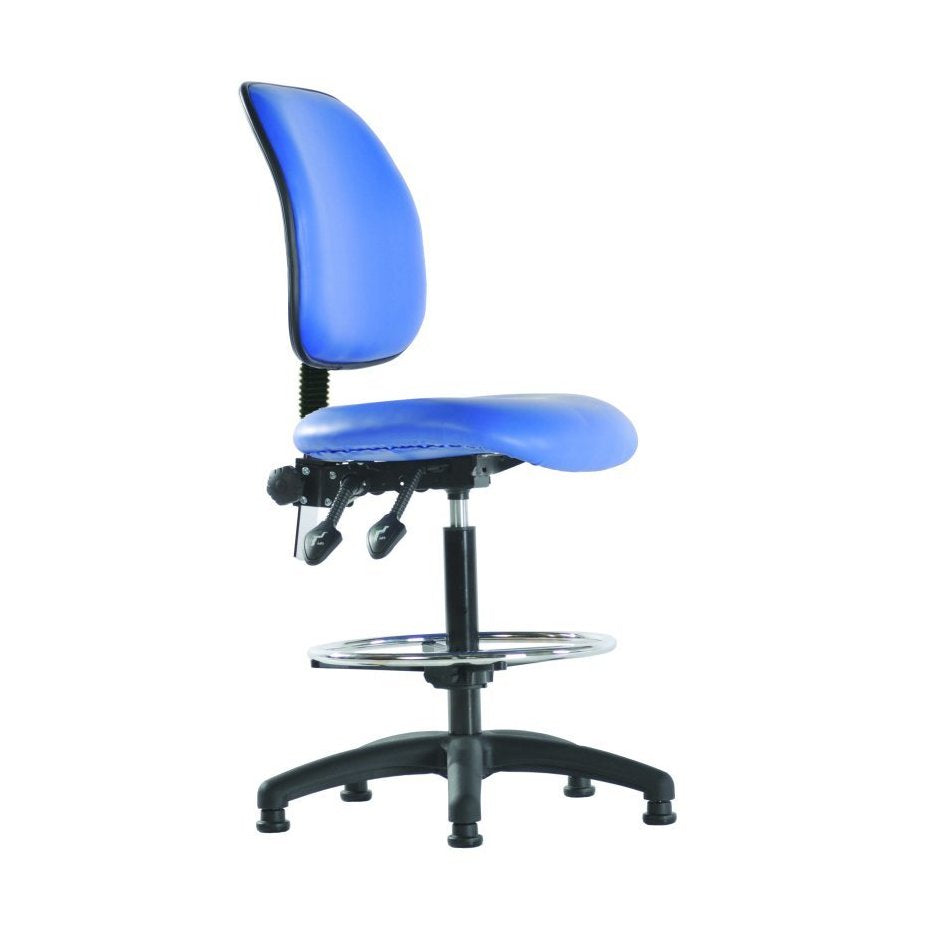 High Back Vinyl Draughtsman Chair