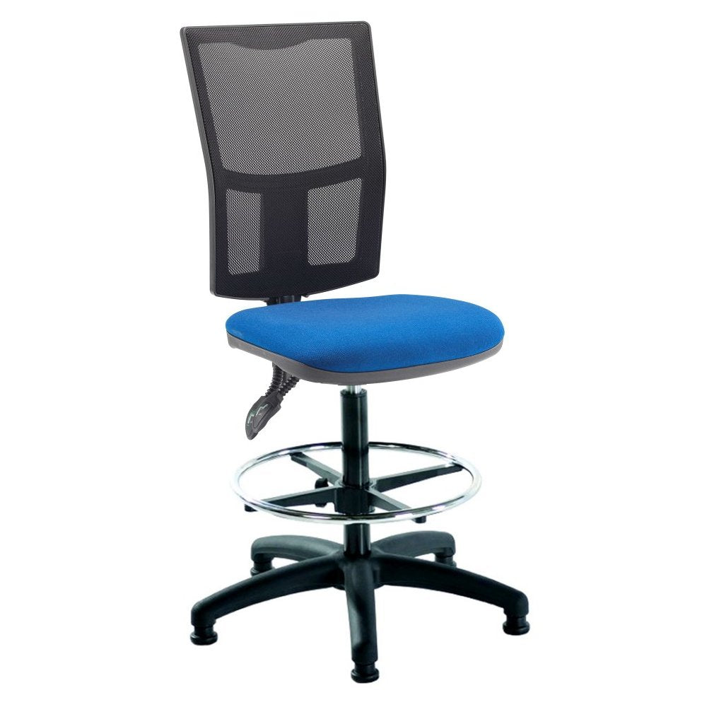 Lab Space - Mist 2 Mesh Back Draughtsman Chair